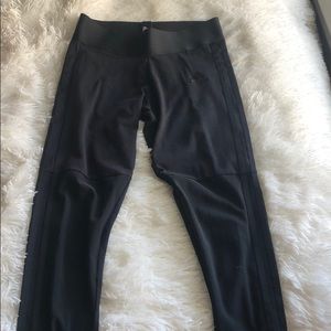 black adidas leggings